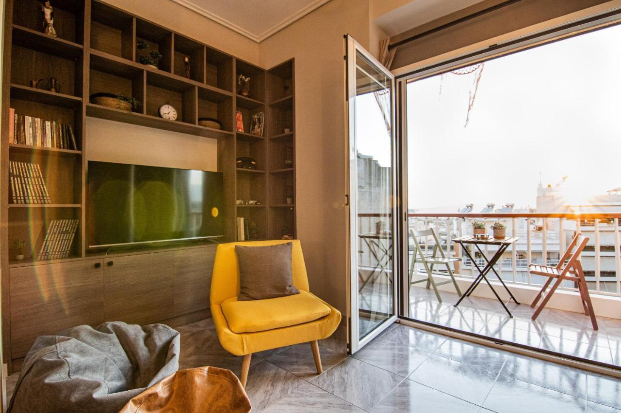 Vintage Apartment In Athens-Zografou Exteriér fotografie