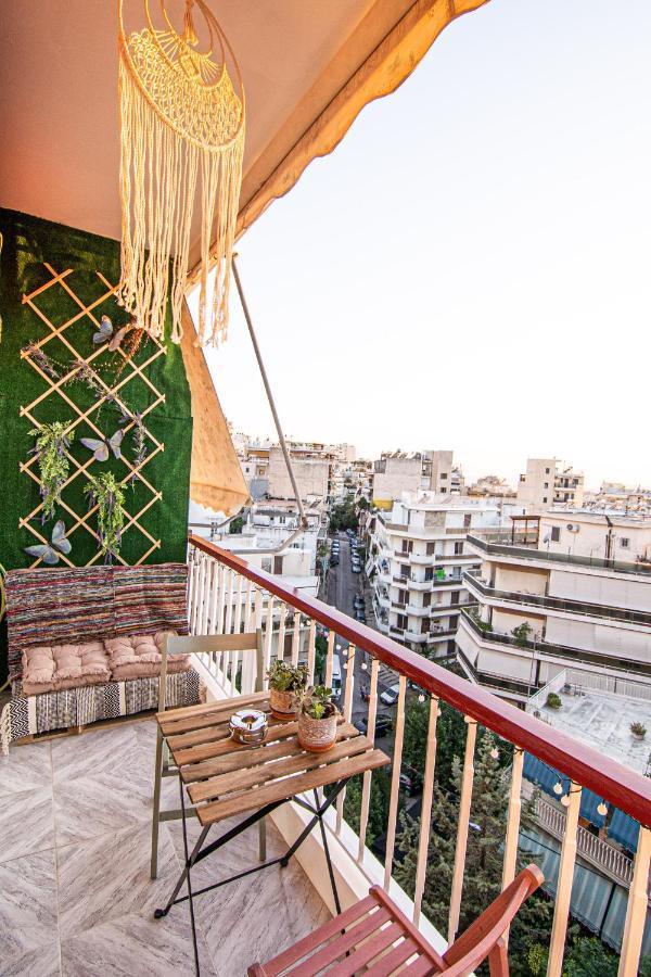 Vintage Apartment In Athens-Zografou Exteriér fotografie