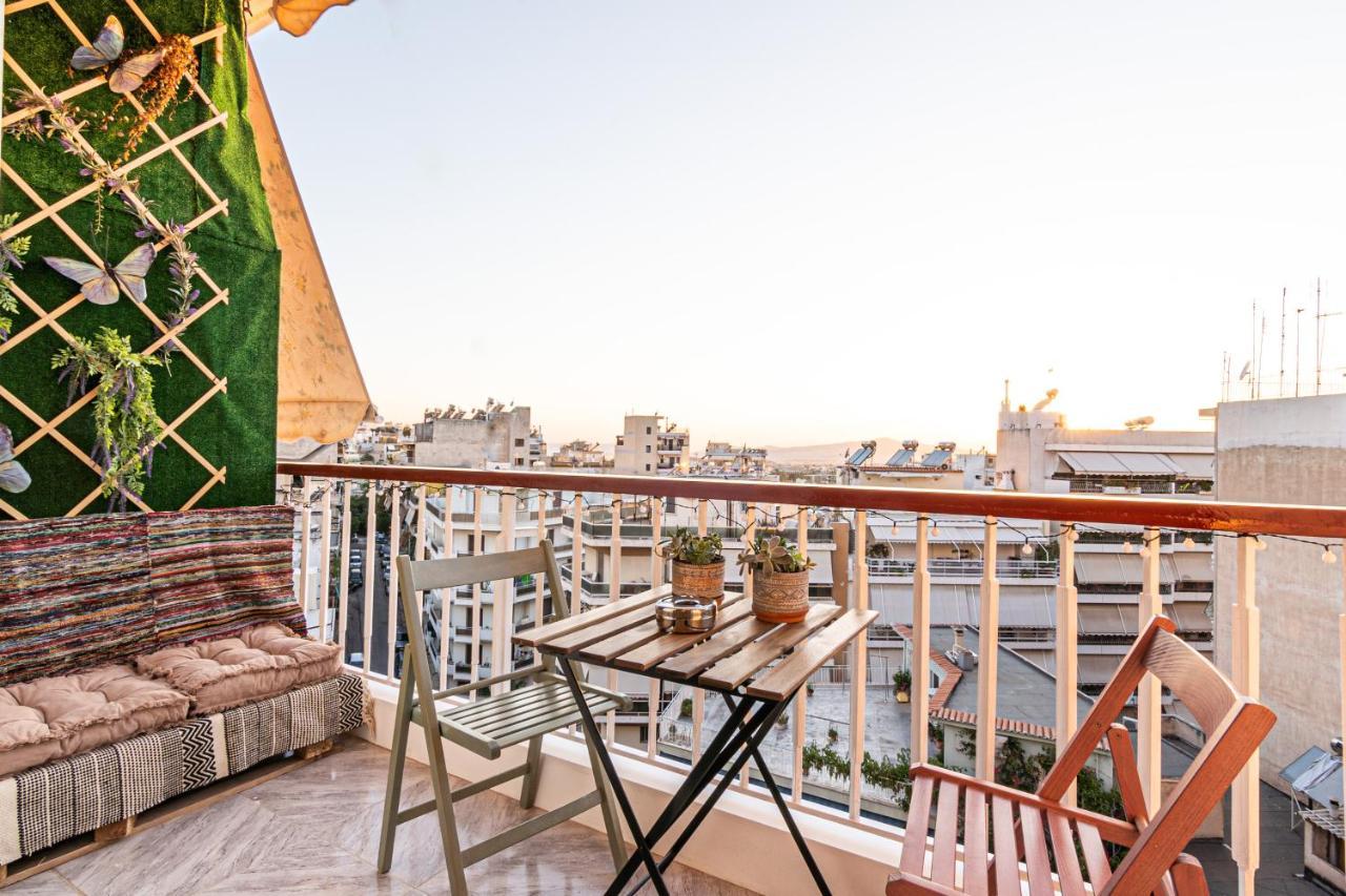 Vintage Apartment In Athens-Zografou Exteriér fotografie